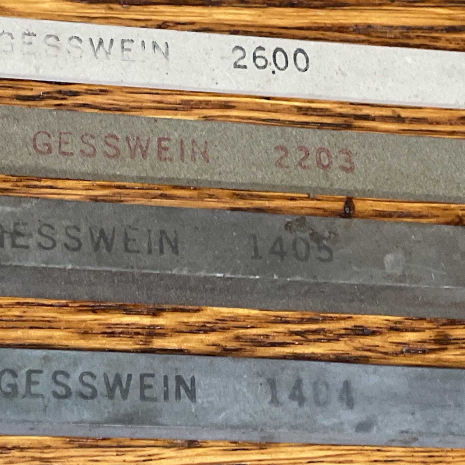 Gesswein Finishing Stones 1404, 1405,2203,2600,2604,2900 lot polish honing