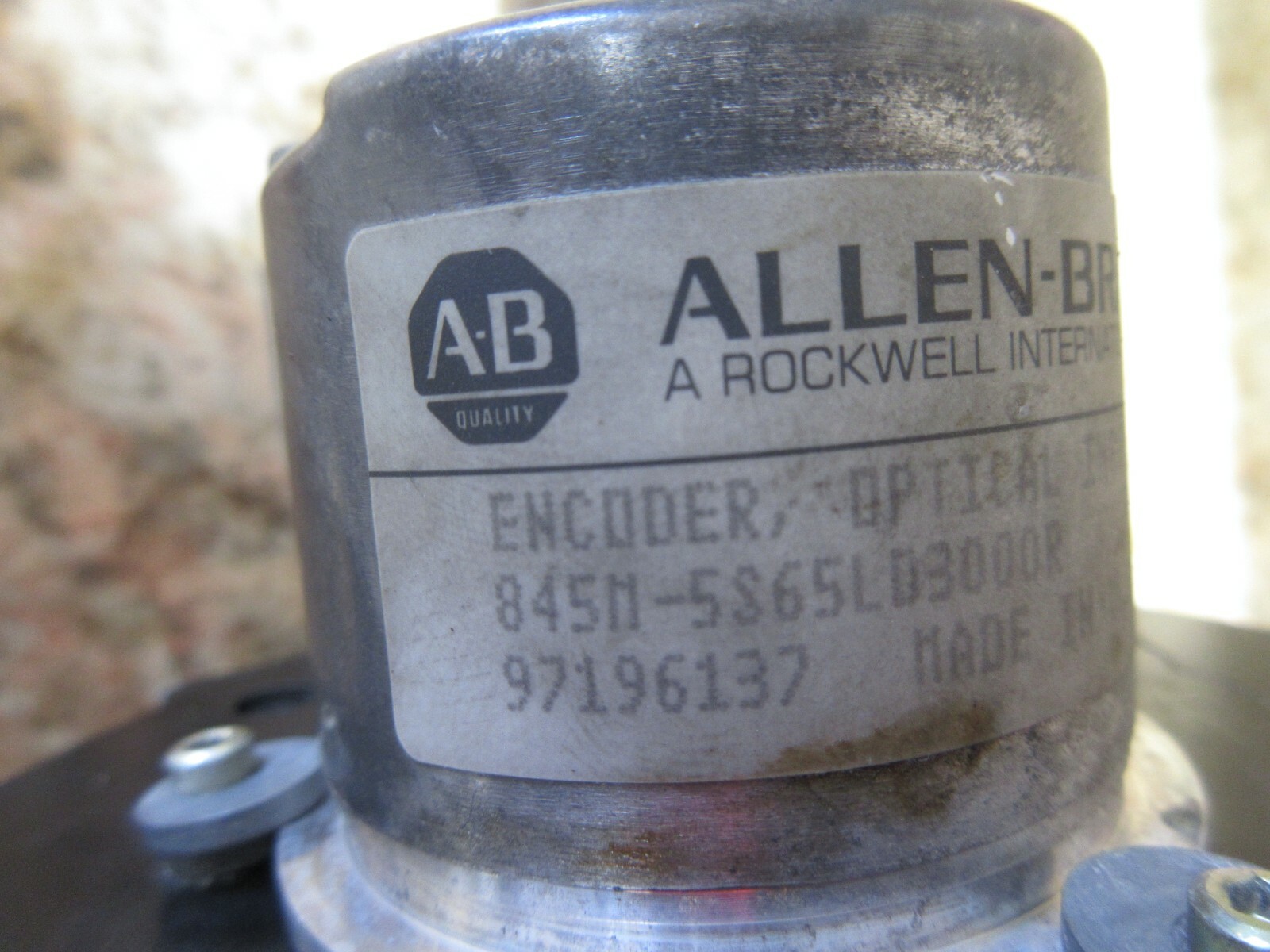 PARVEX GEC ALSTHOM SERVO MOTOR RX630DR1400 845M-5S65LD3000R 12598229 EACH 1