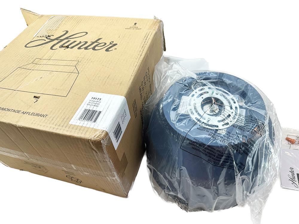 Hunter Cranbrook 1-Light Flush Mount Ceiling Light Fixture 749K8 FREE FAST SHIP