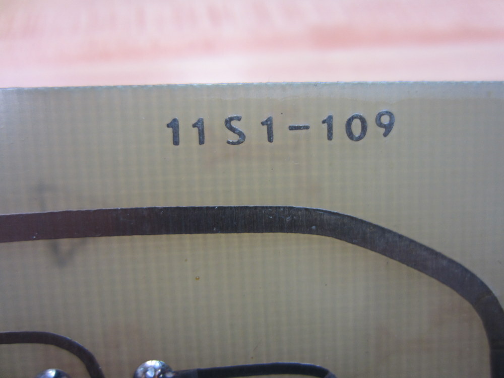 Part 11S1-109 Circuit Board 11S1109