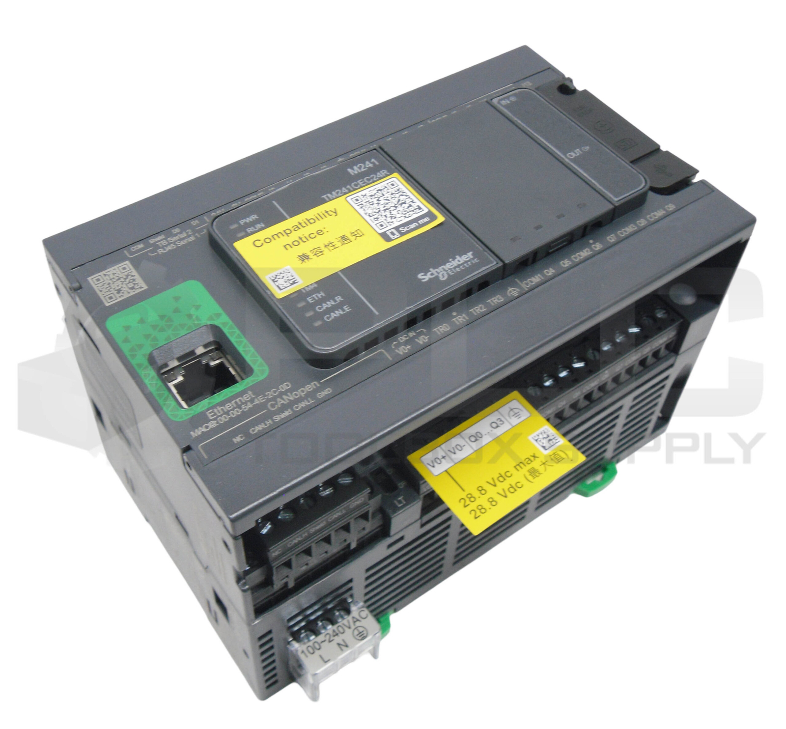 NEW SCHNEIDER TM241CEC24R MODICON M241 LOGIC CONTROLLER