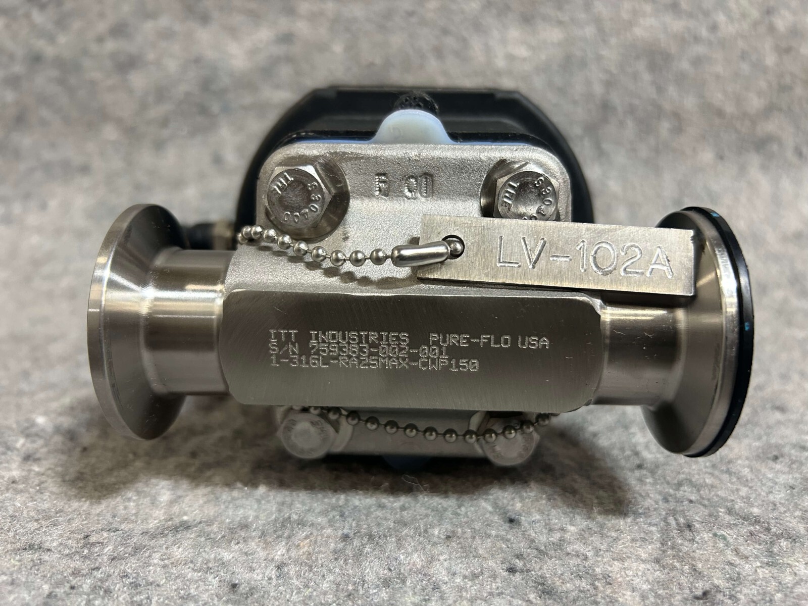 ITT Industries Advantage Pure-Flo Actuator 90 PSI