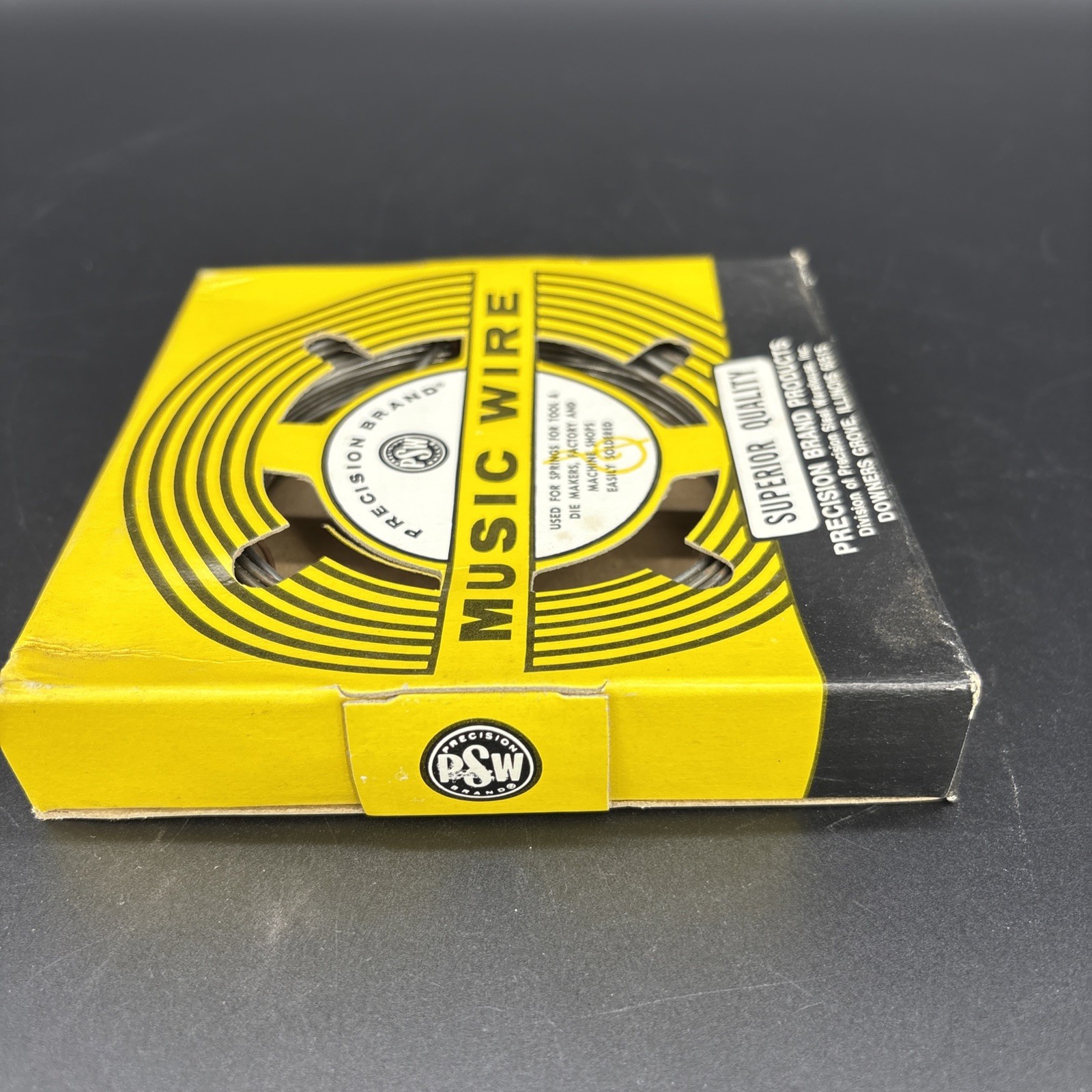 NOS Precision Brand Superior Quality Music Wire 1 Lb. .067 Diameter Roll 21067