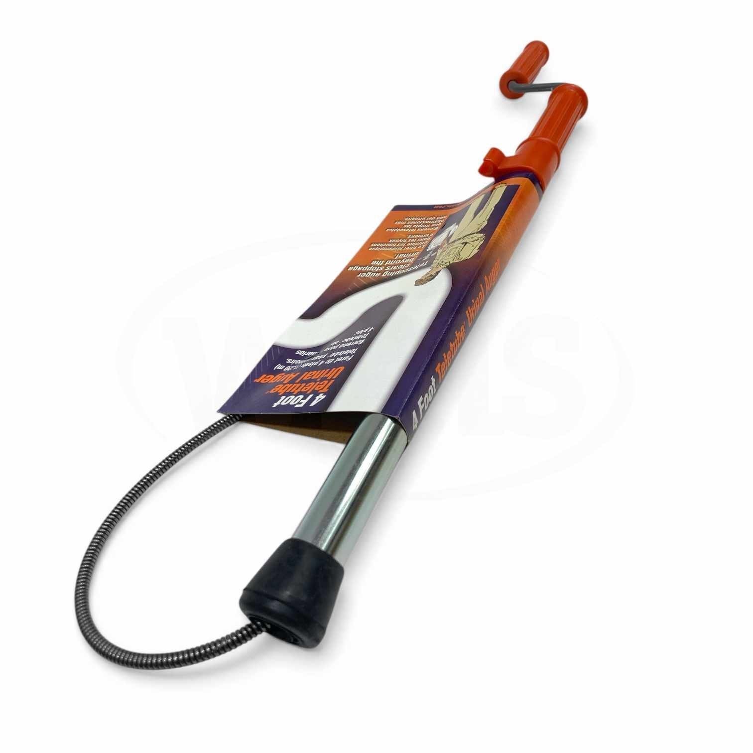 TU4 General Pipe Cleaners Urinal Auger 4ft