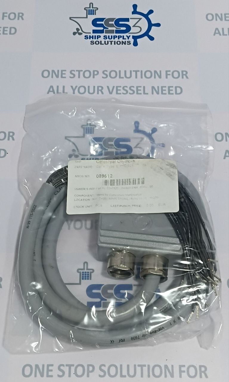 Cable E 1182.001 with Connector Lapp kabel Stuttgart Olflex Classic 110 E3-0320