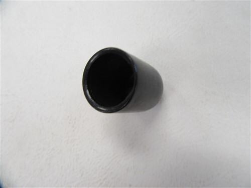 STOCKCAP VINYL SHORT CAPS 0.500″ X 0.750″ (BAG OF 100) BLACK 001328 MARINE