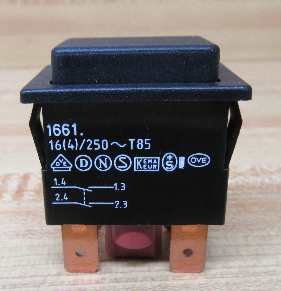 Marquardt 1661.0101 Push Button/Switch 16610101 (Pack of 6)
