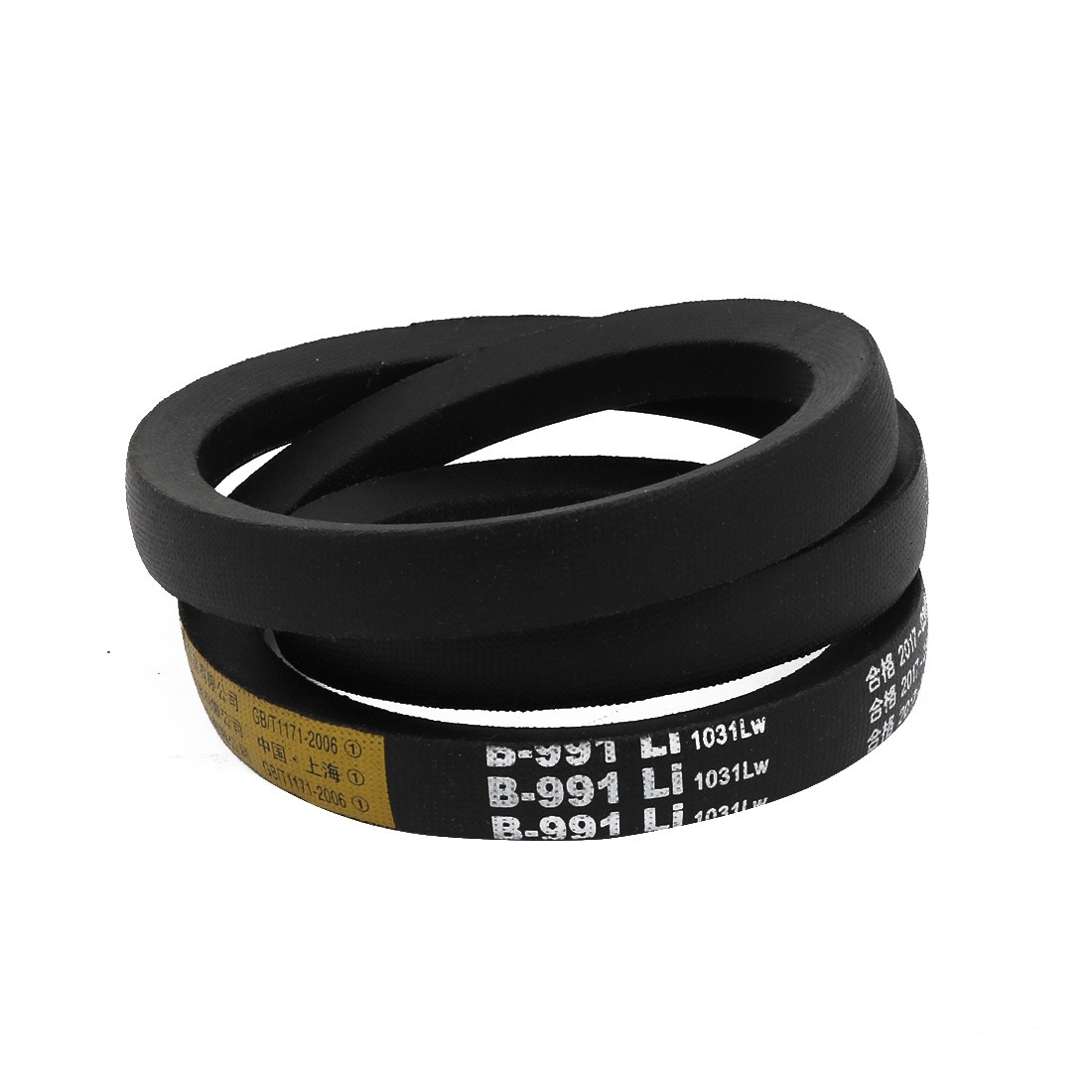 B991 17mm Width 11mm Thickness Rubber Electric Machine Transmission Drive V-Belt