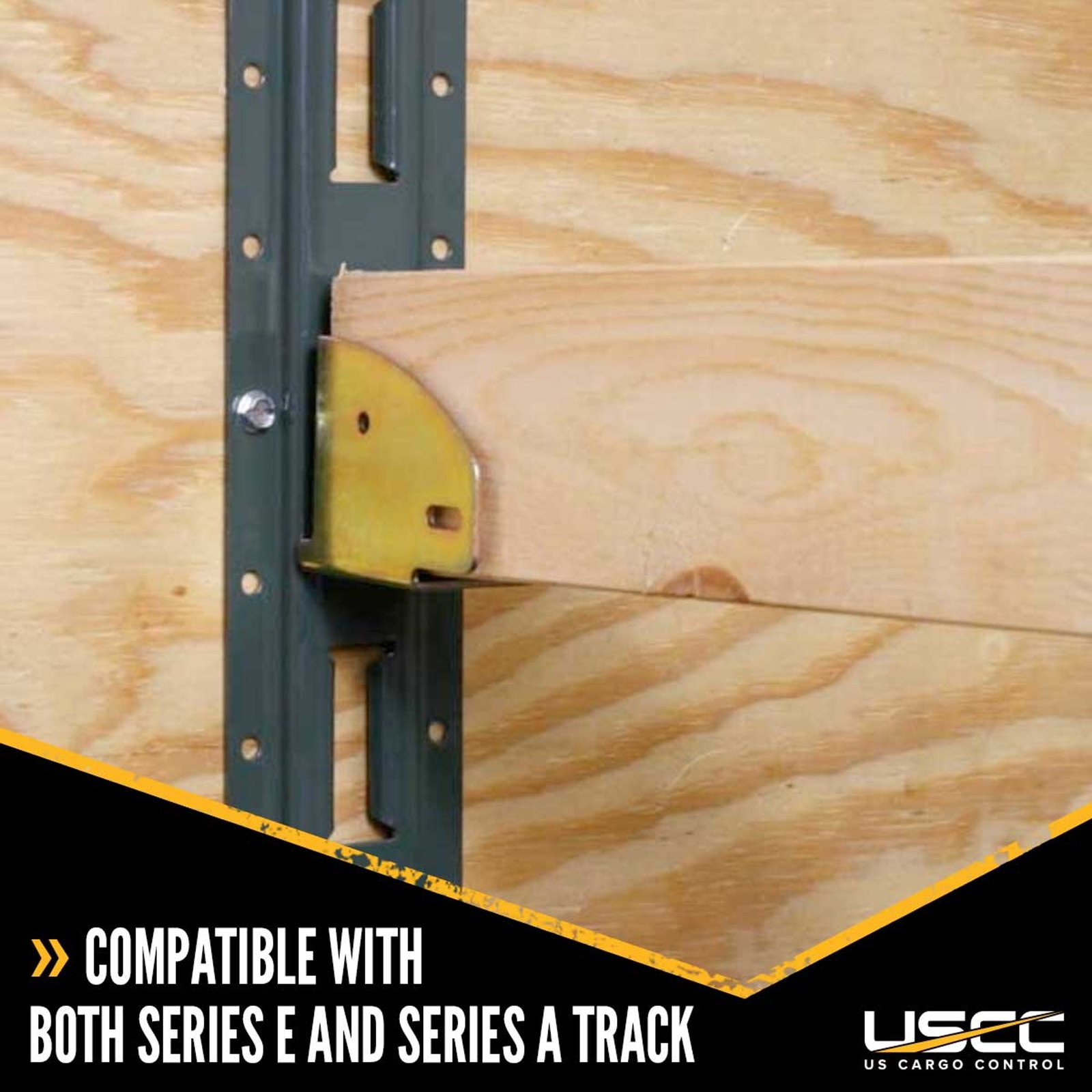 USCC Etrack Wood End Socket – Create Inexpensive Shoring Beams In Trailer – 4PK