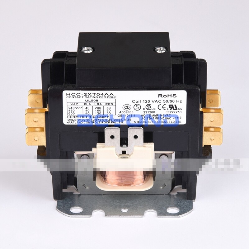 1PC NEW FOR Contactor HCC-2XT04AA 120V 40A