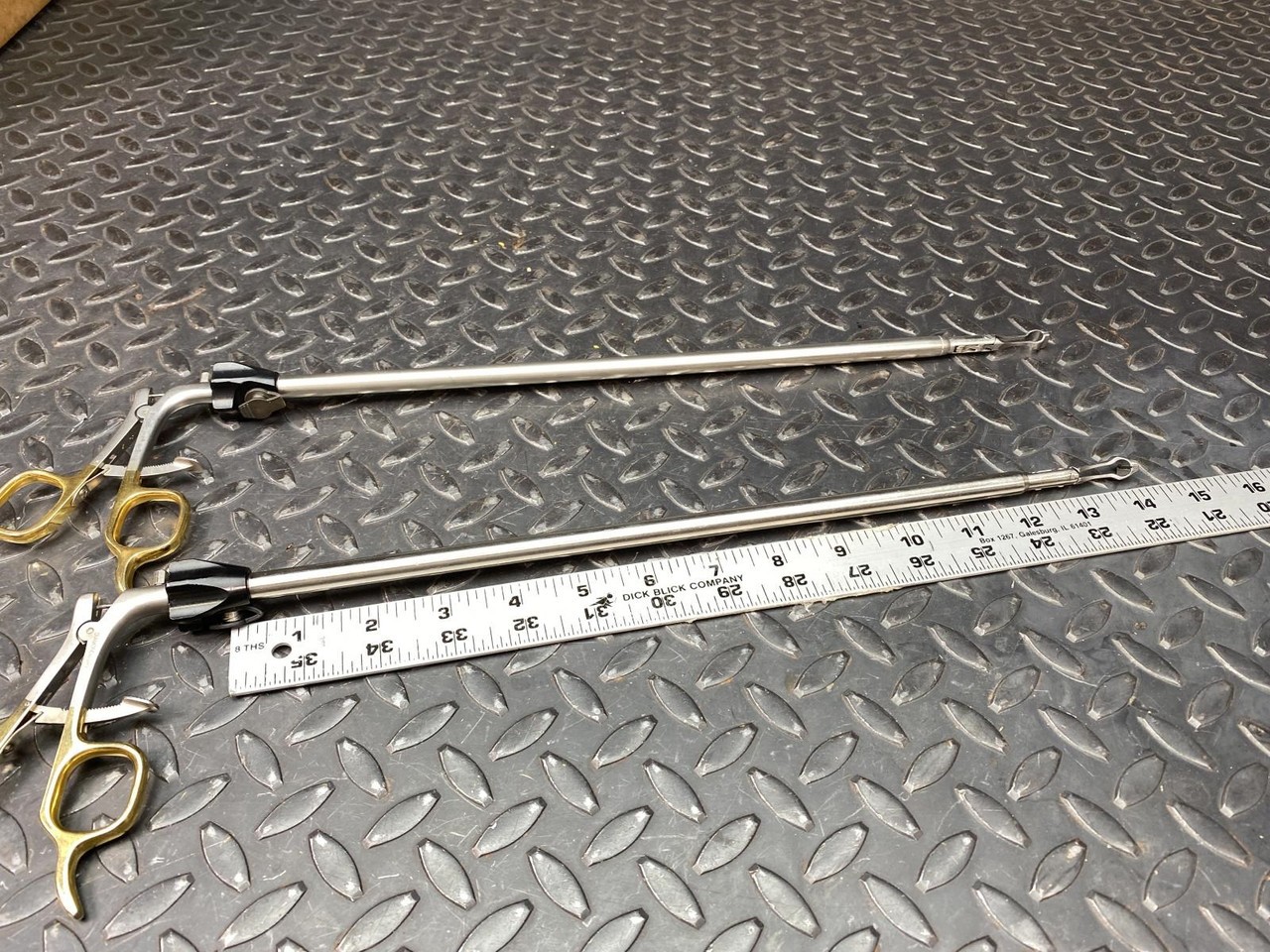 Lot of 2 Snowden-Pencer 90-3010 Diamond Jaw Graspers
