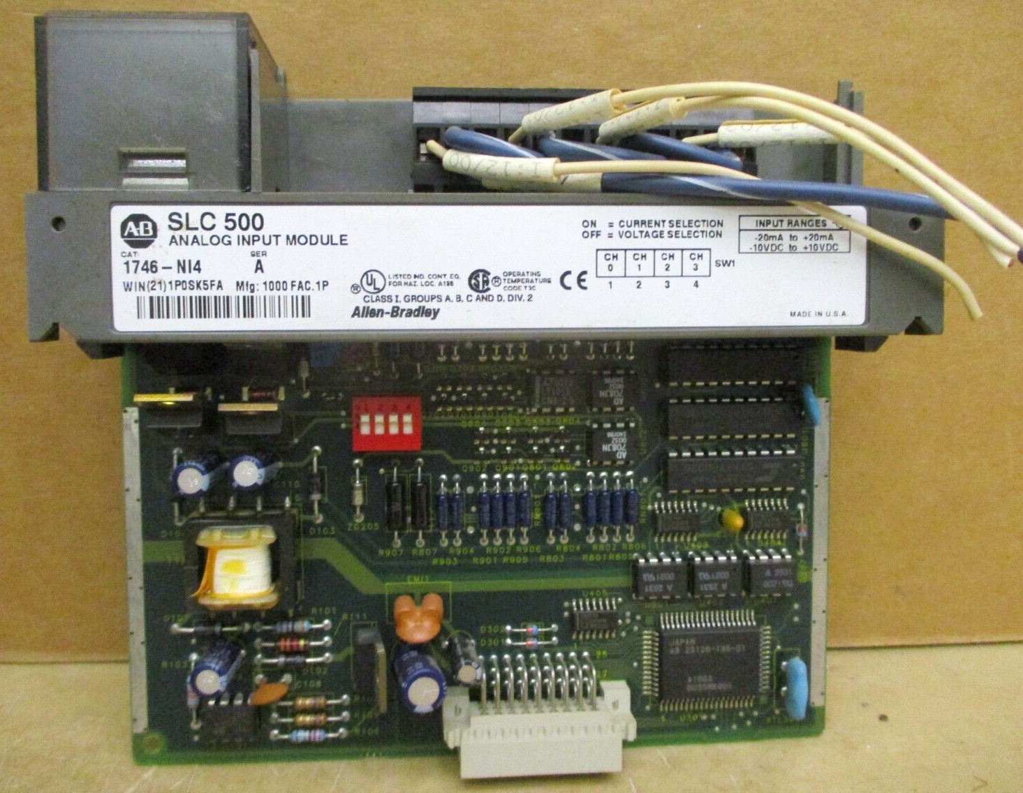 Allen-Bradley SLC 500 1746-P3 Ser A 1747-DCM 1747-SDN 48678GN