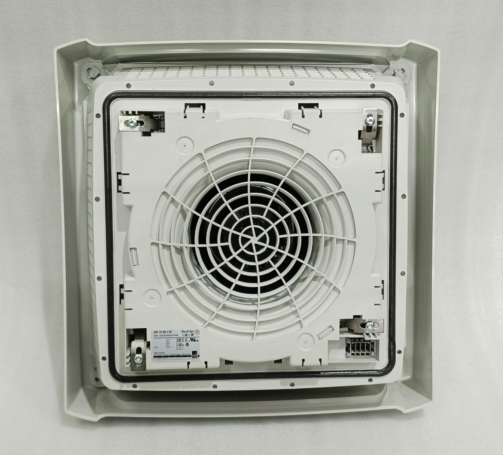 Rittal SK 3139.110 TopTherm Roof Mounted Fan 115V AC 500m3/h NEMA 12