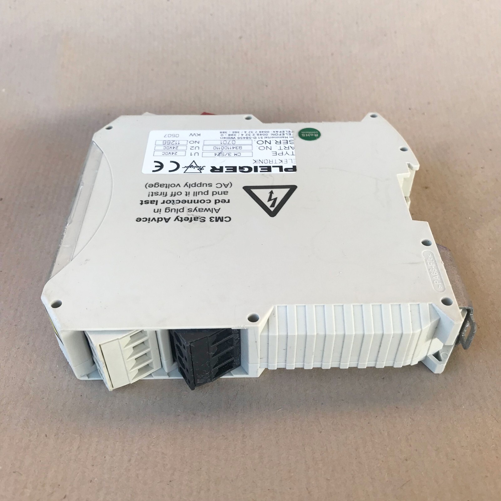 Pleiger CM3/S24 Control Module 9341100110