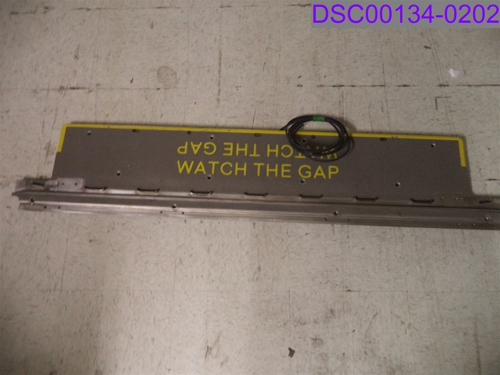 Enertec Rail Equipment Heated Threshold M8 Side Door P/N 620001-03533