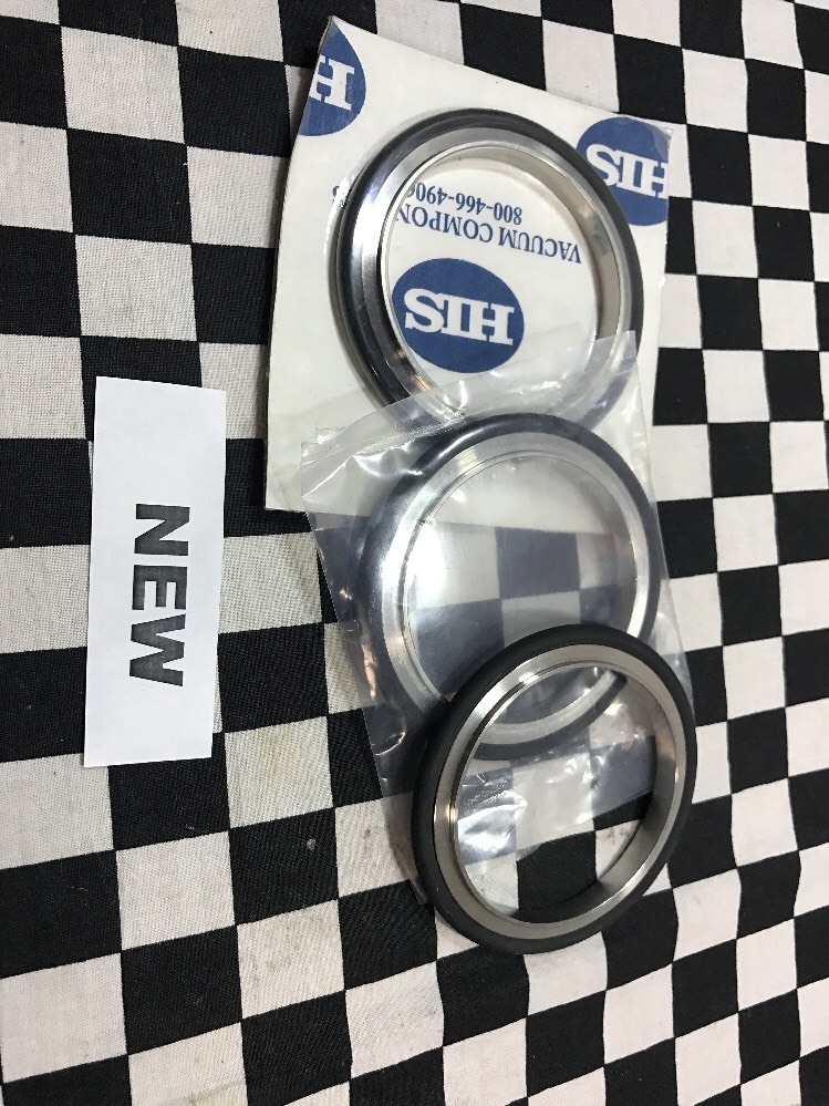Lot Of 10, MDC VACUUM CENTERING RING, NW80 (1X) & NW63 (3X) & NW50 (6X) #136AK