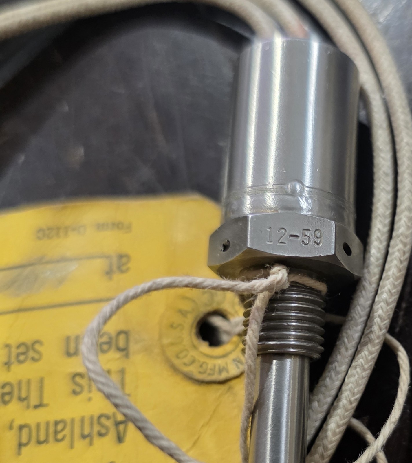 Fenwal Thermoswitch 12-59 IA-115 V AC 490F + / – 10