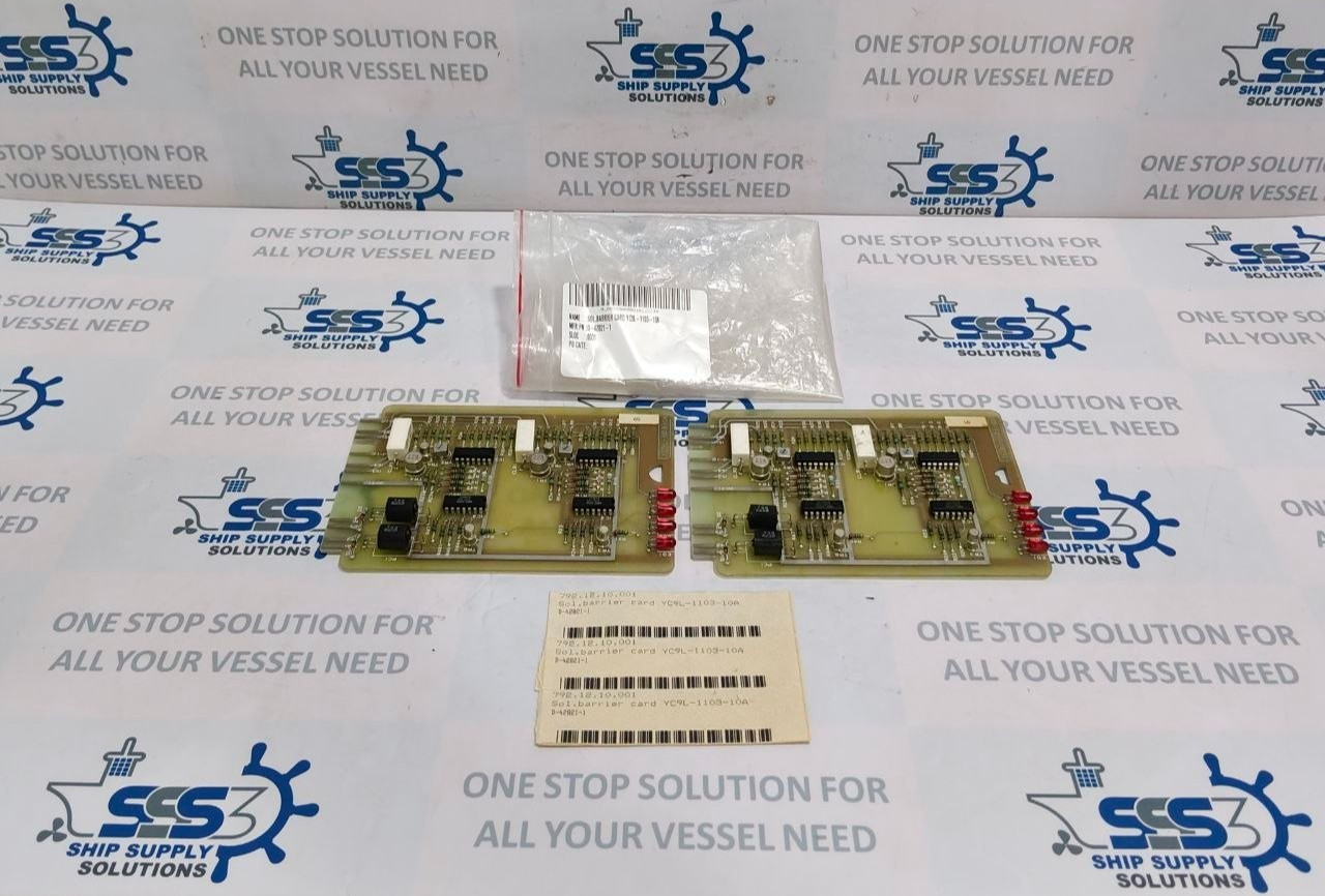 Yuken YC9L-1103-10A Sol Barrier PCB Card D-42821-1