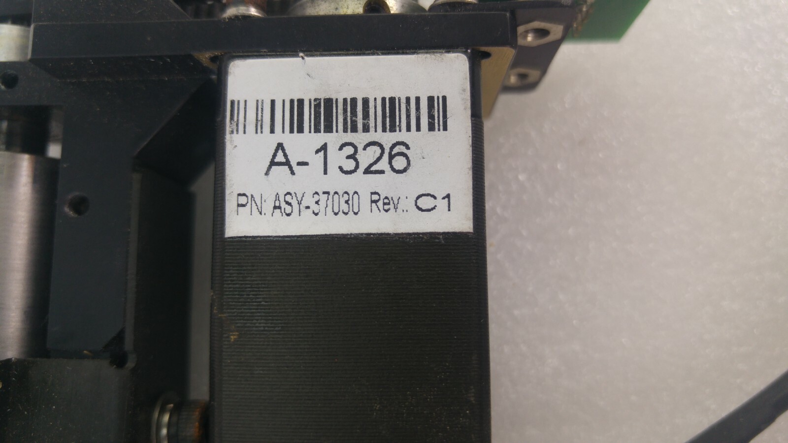 STRATASYS ASY-37030 REV. C