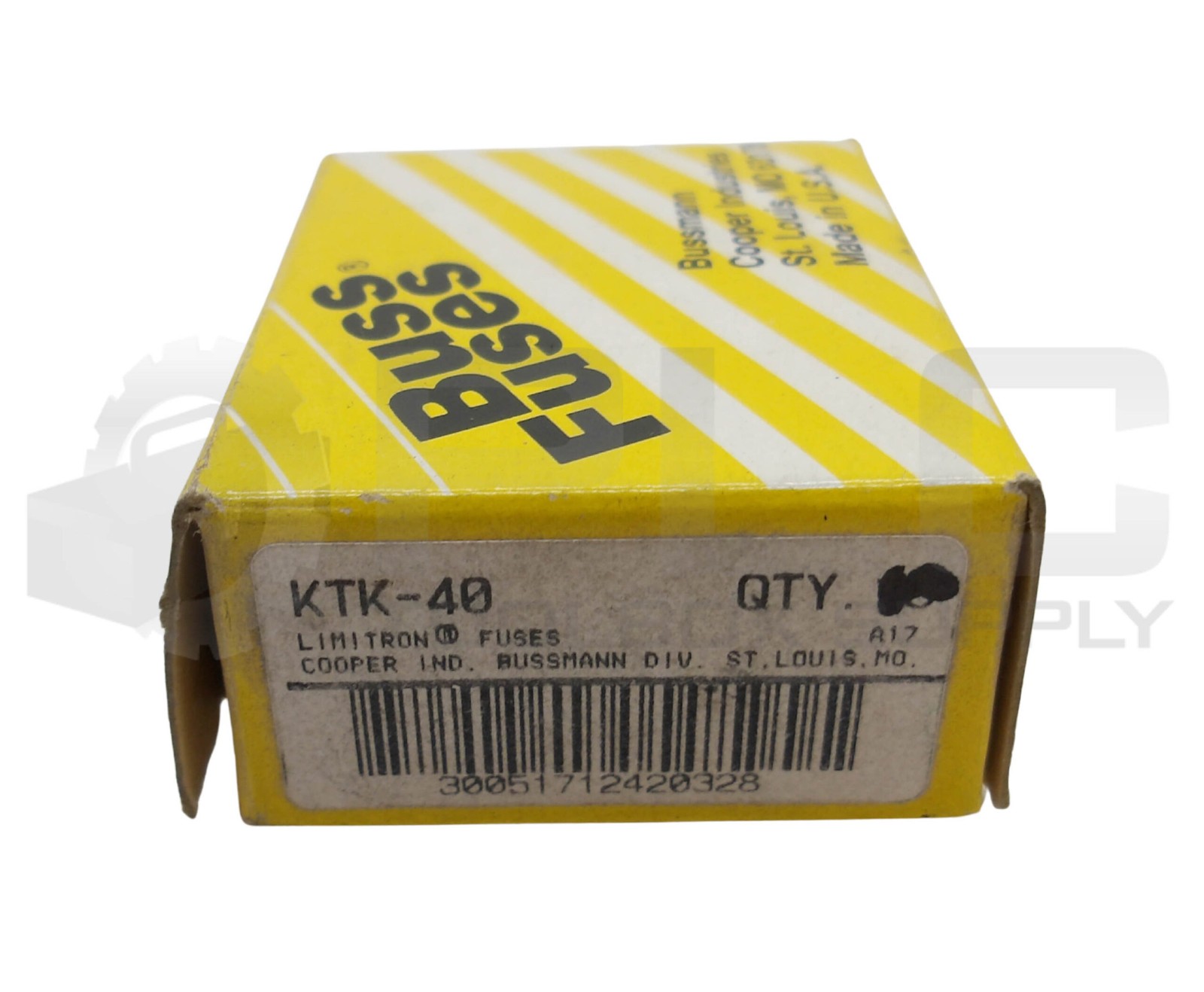 NEW BOX OF 5 BUSSMANN KTK-40 FAST ACTING LIMITER FUSE 40A 600VAC *READ*