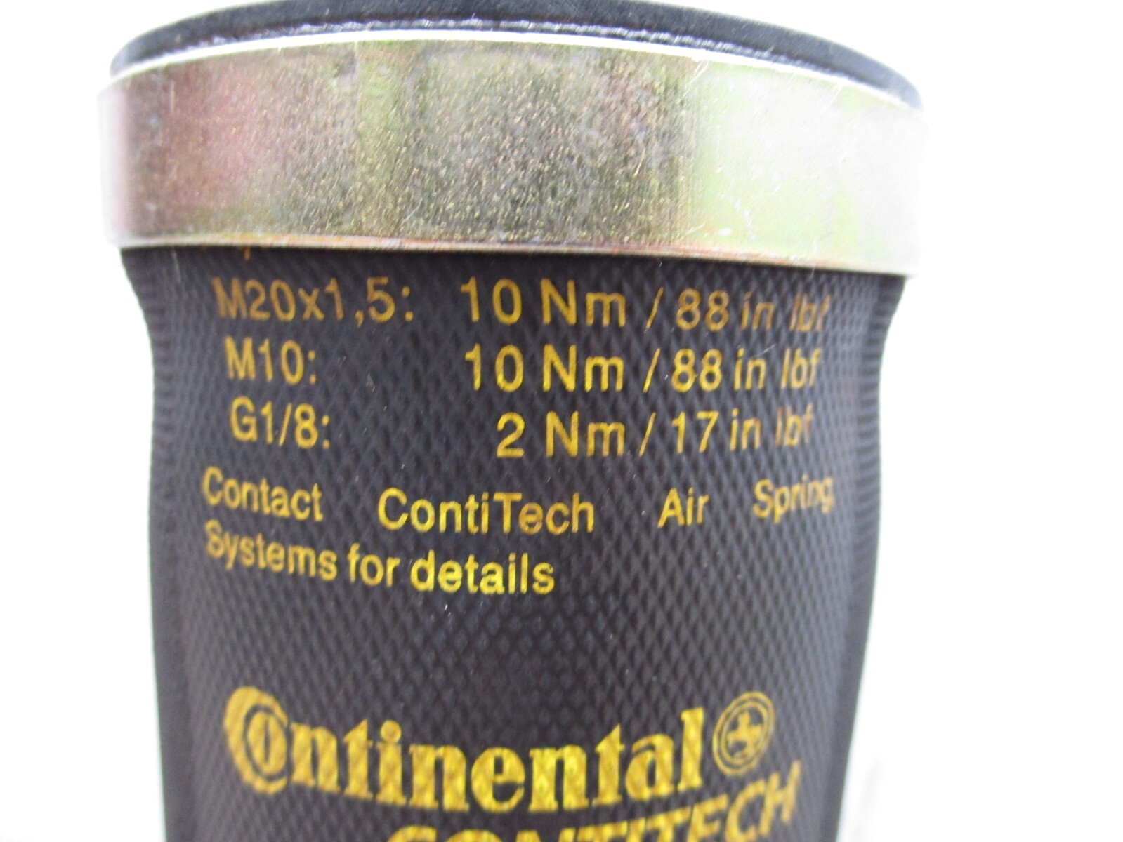 Continental Contitech SZ 45-8 Air Ride Seat Air Spring Bellows Bag