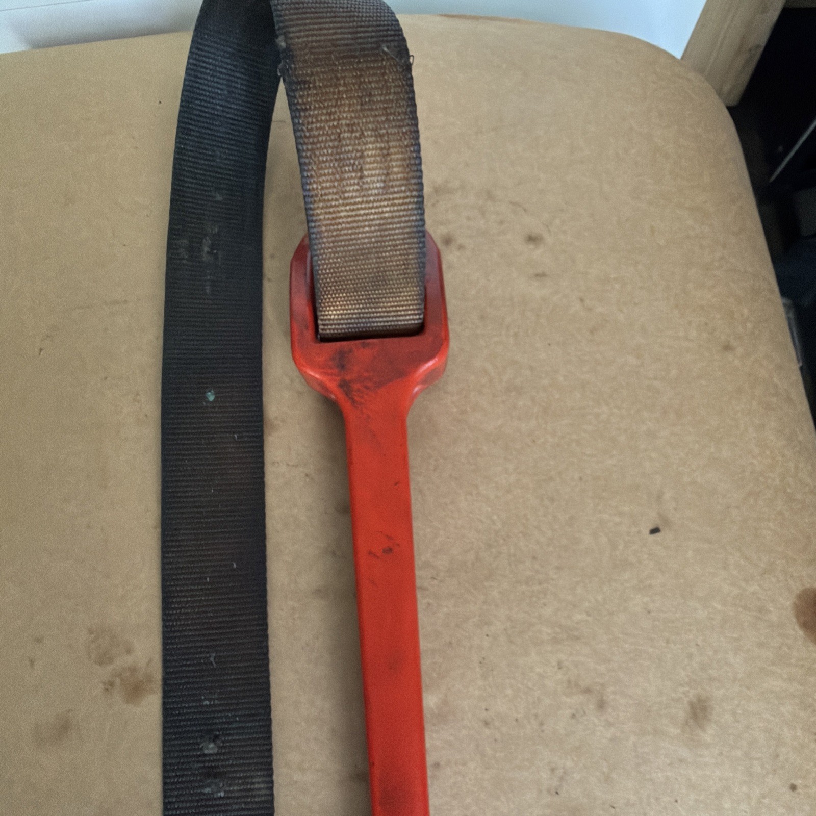 RIDGID NO. 5 STRAP WRENCH 18 Inches Long.