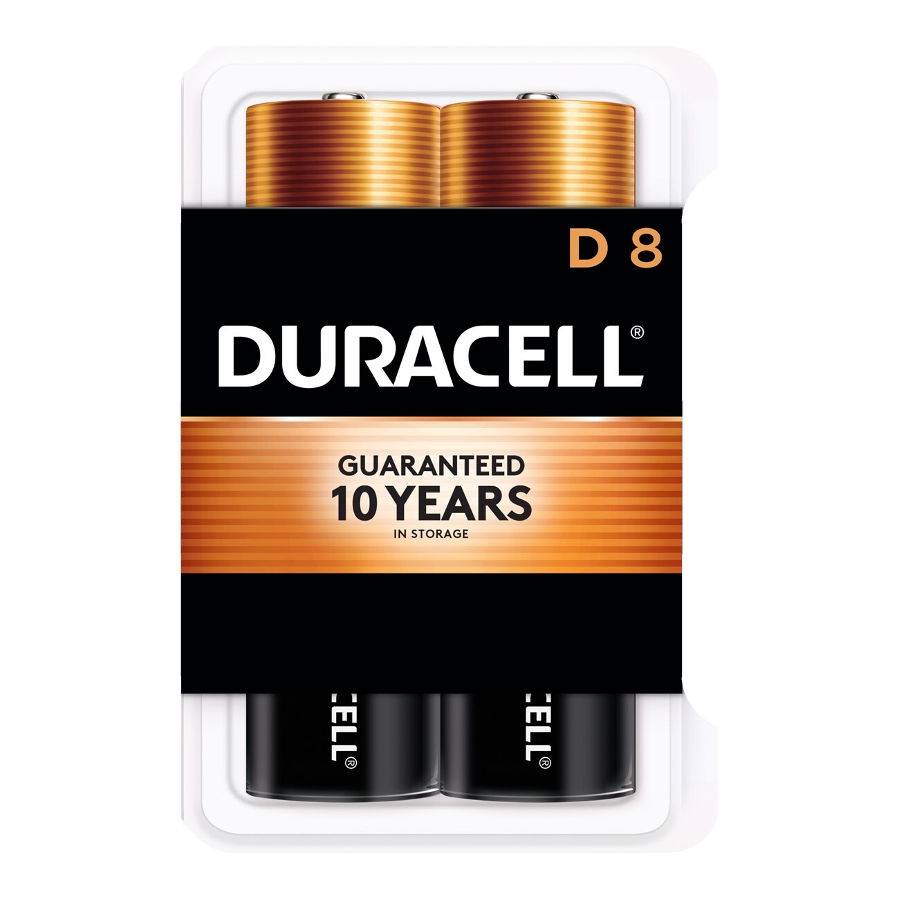 Duracell MN13RT8Z MN1300 Alkaline Battery D 8PK
