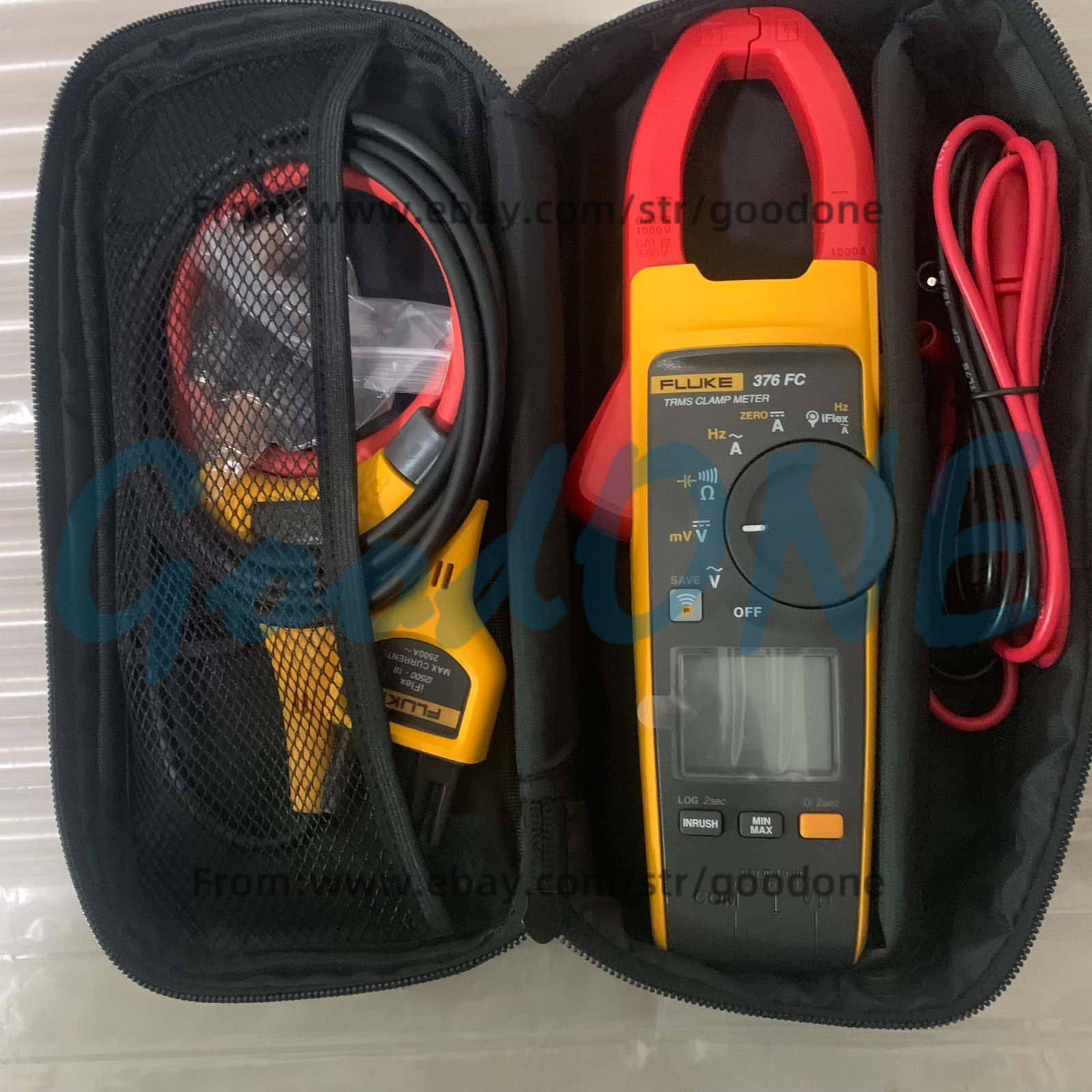 1PC NEW FOR Fluke 376FC 376 FC True-RMS AC/DC Clamp Meter