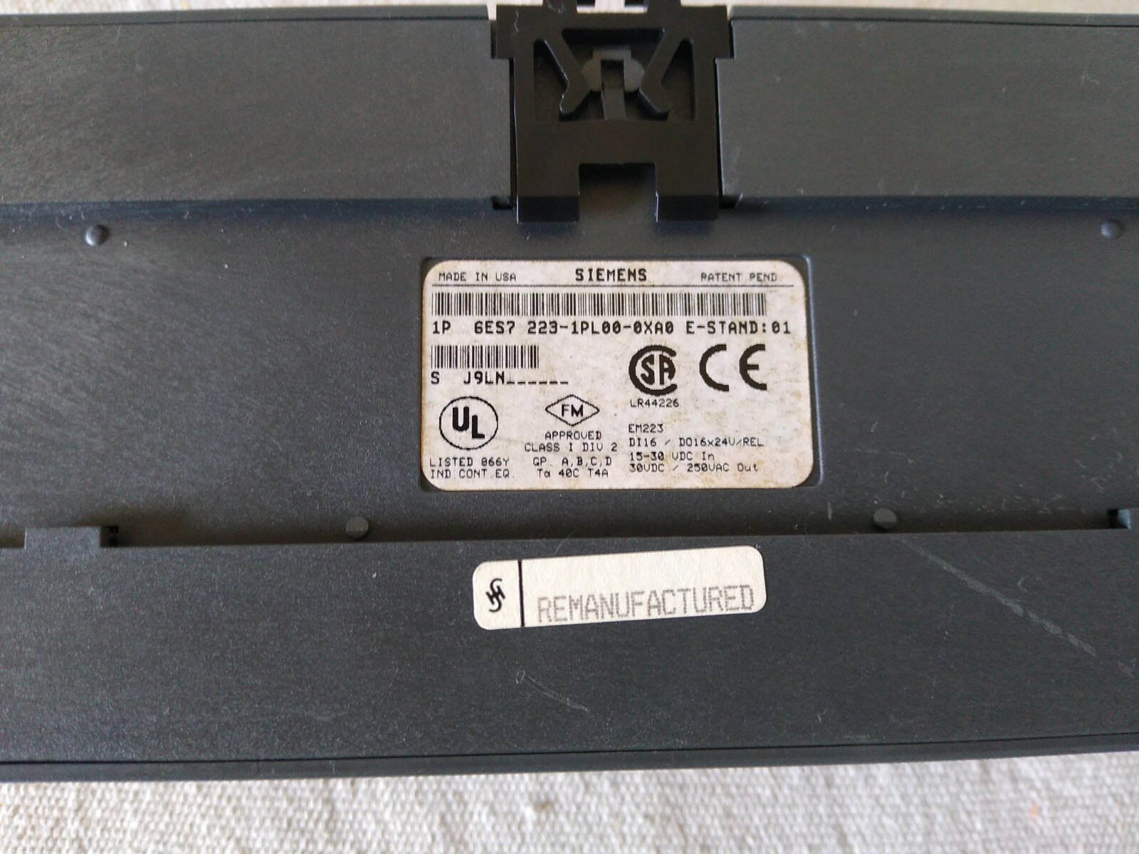 Siemens S7-200 EM223 Expansion Module 6ES7 223-1PL00-0XA0