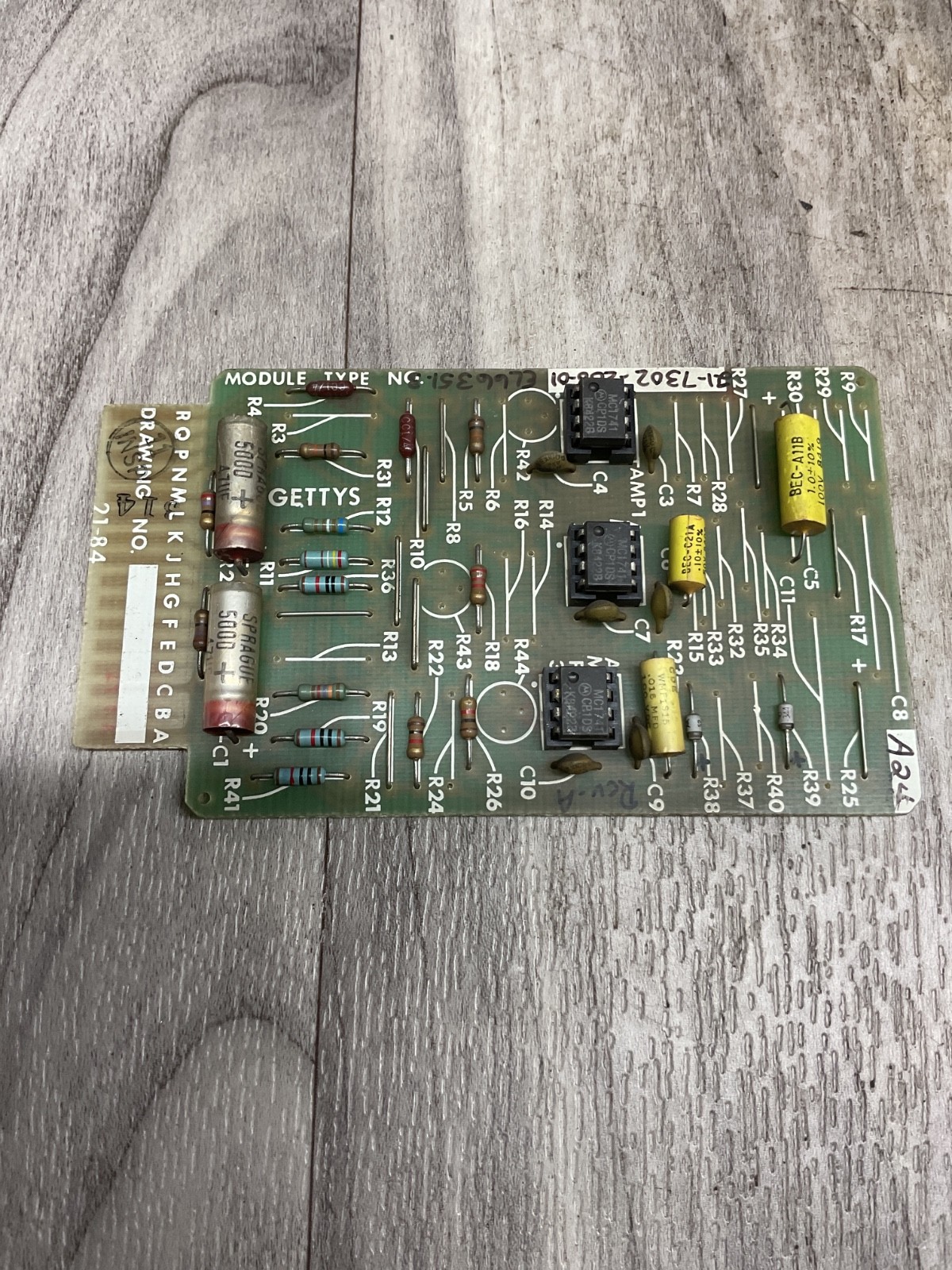 GETTYS 11-0102-102 Computer Curcuit Board #4020B19