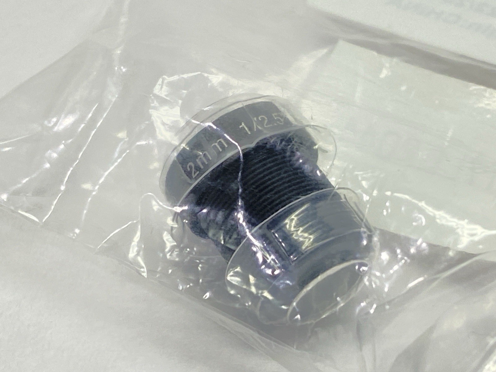 Cognex 114-10090R IS2000 Series 12mm Lens LM12-12-01-F2.3