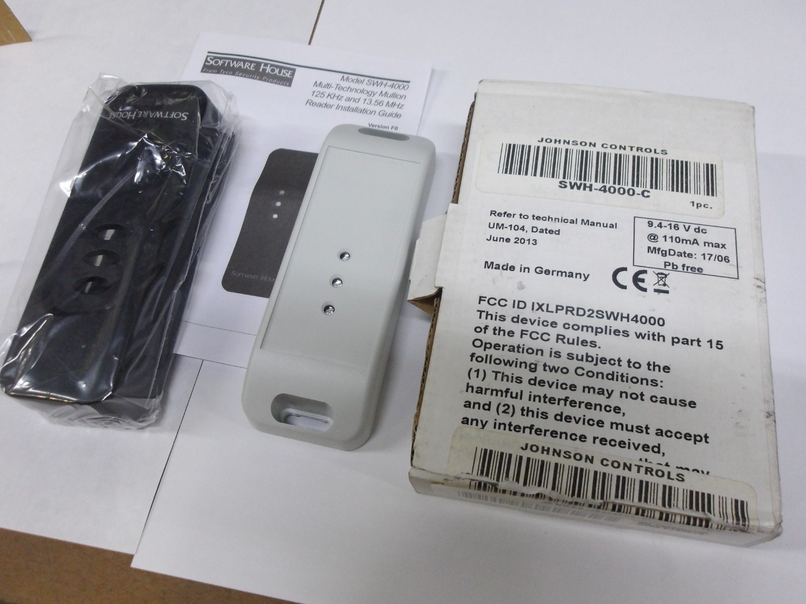 1x SWH-4000-C Multi-Technology Wiegand Output Reader 125Khz & 13.56Mhz