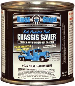 Chassis Saver Silver Aluminum, 1/2 Pints UCP934-16 MAGNET PAINT & SHELLAC CO.,