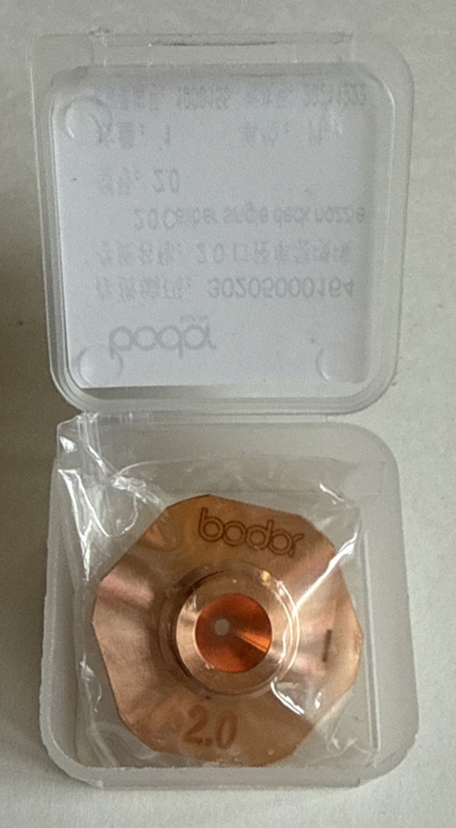 Bodor Laser 2.0 Caliber Single Deck Nozzle