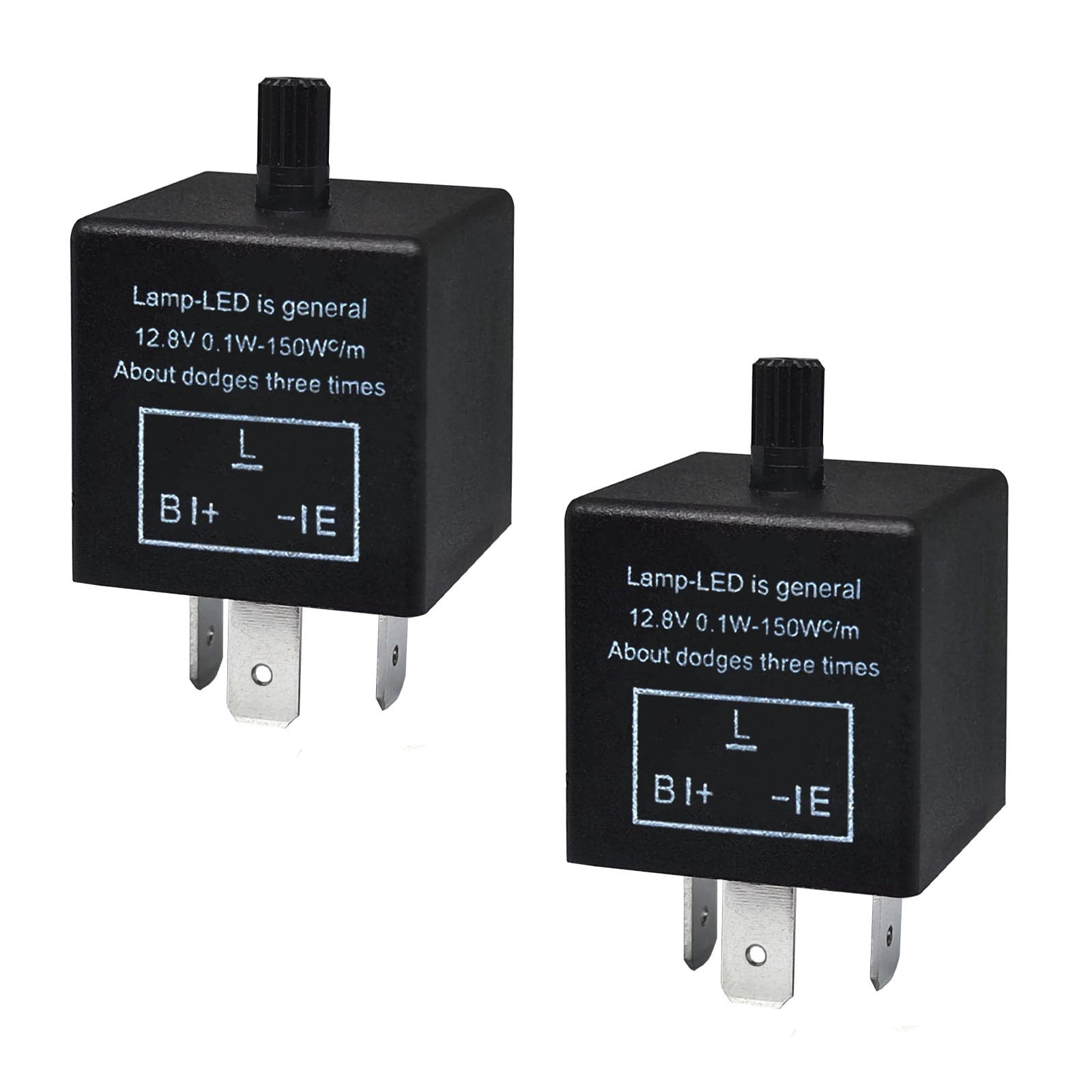 Led Flasher Relay CF-13 (Set of 2), 3 Pins Adjustable Turn Signal Relay CF13 …