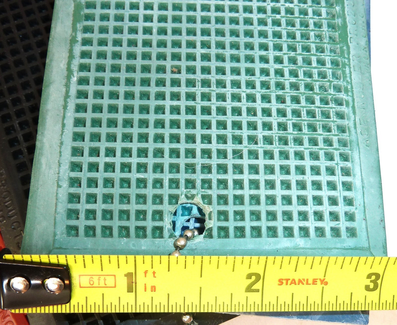 Vintage Ace Rubber Products Salesman Sample Floor Mat Swatches1950s 3″x 4.25″