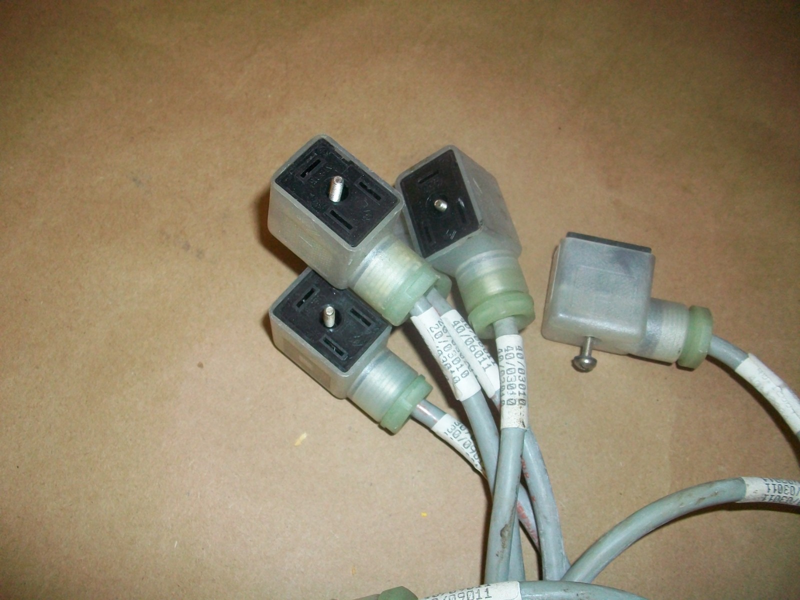10pc Canfield Solenoid Cable 48-170 25″ USED