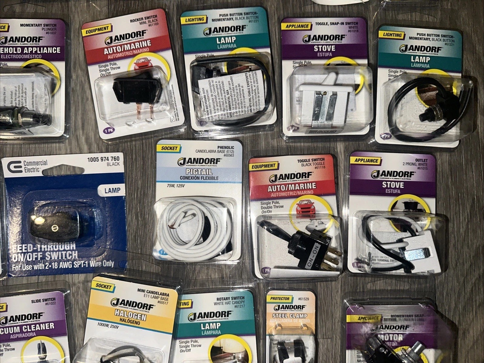 Lot Of 51 Miscellaneous Parts Mixed Lot