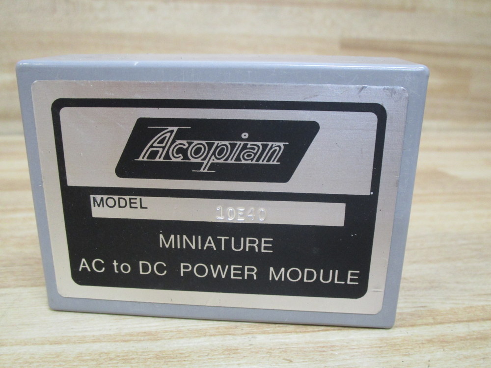 Acopian 10E40 Miniature AC To DC Power Module