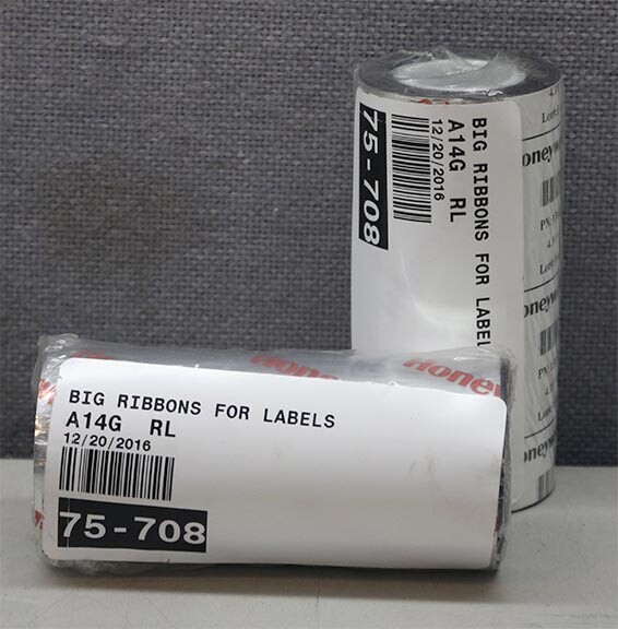 Honeywell TMX3202 130P4106 ThermaMAX 3202 Wax-Resin Ribbon New Qty. 2 4.1×6,000