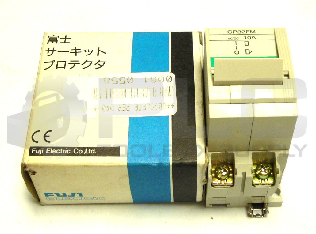 NEW FUJI ELECTRIC CP32FM/10 CIRCUIT PROTECTOR 2 POLE