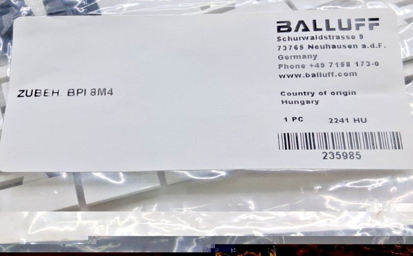 Balluff BPI 8M4A4P-2K-B0-KPXB0-050 Junction Block Module