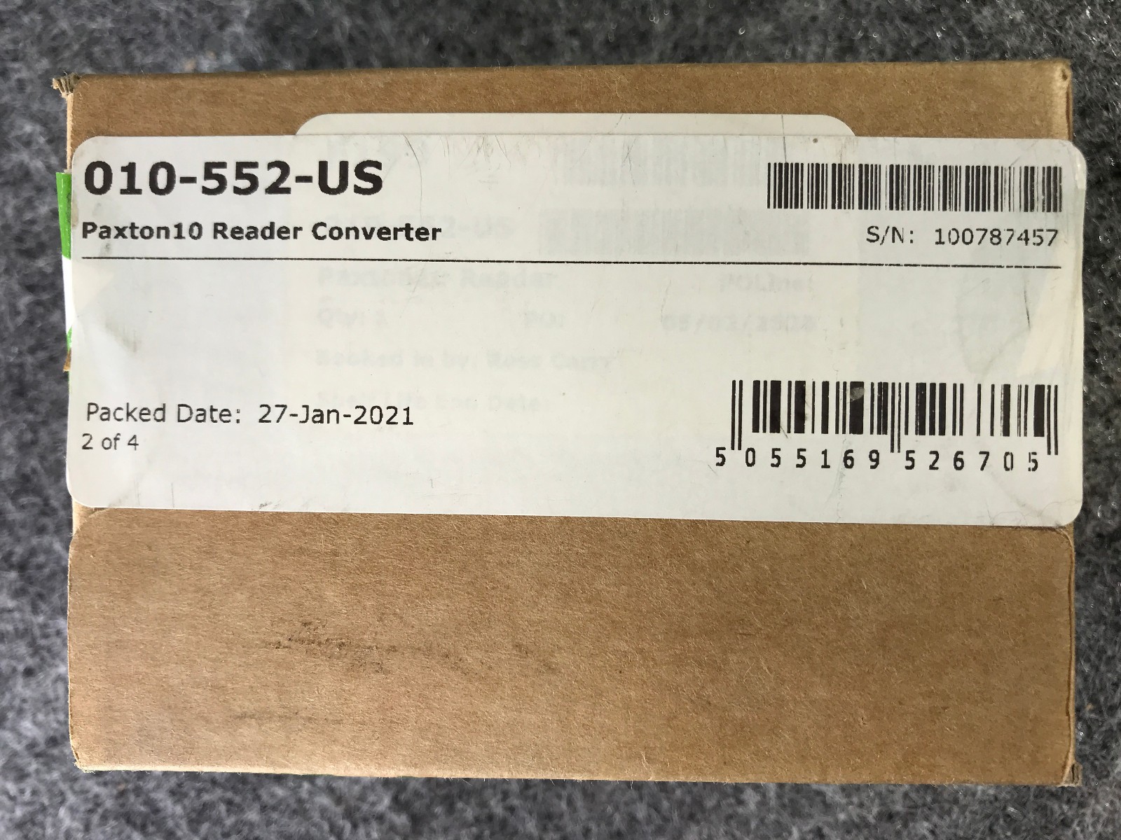 Paxton 010-552-US Paxton10 Reader Converter – NIB!