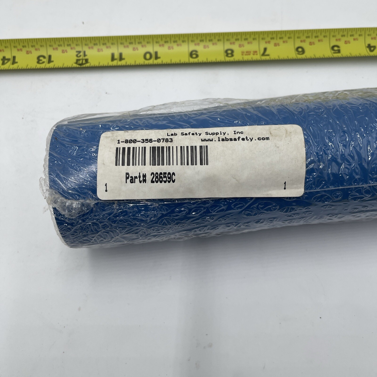 Lab Safety Supply 28659C Compressed Air Pipe Wrap Sign Directional Arrow.