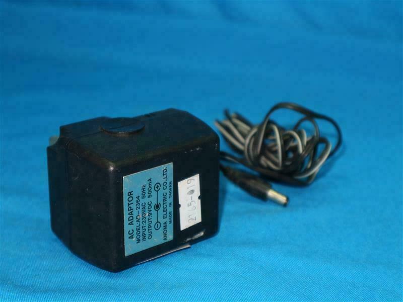 Anoma AD-2364 AD2364 AC Adapter 9VDC 500mA