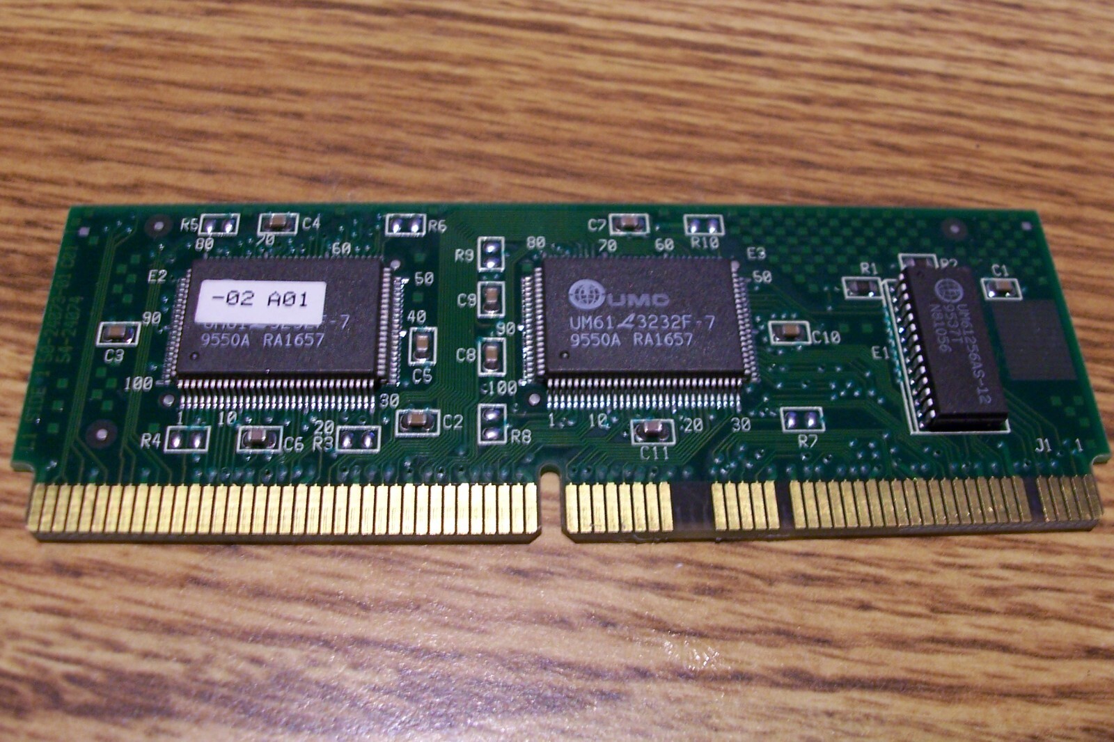 UMC UM61L3232F-7 SRAM Memory Module Digital Equipt