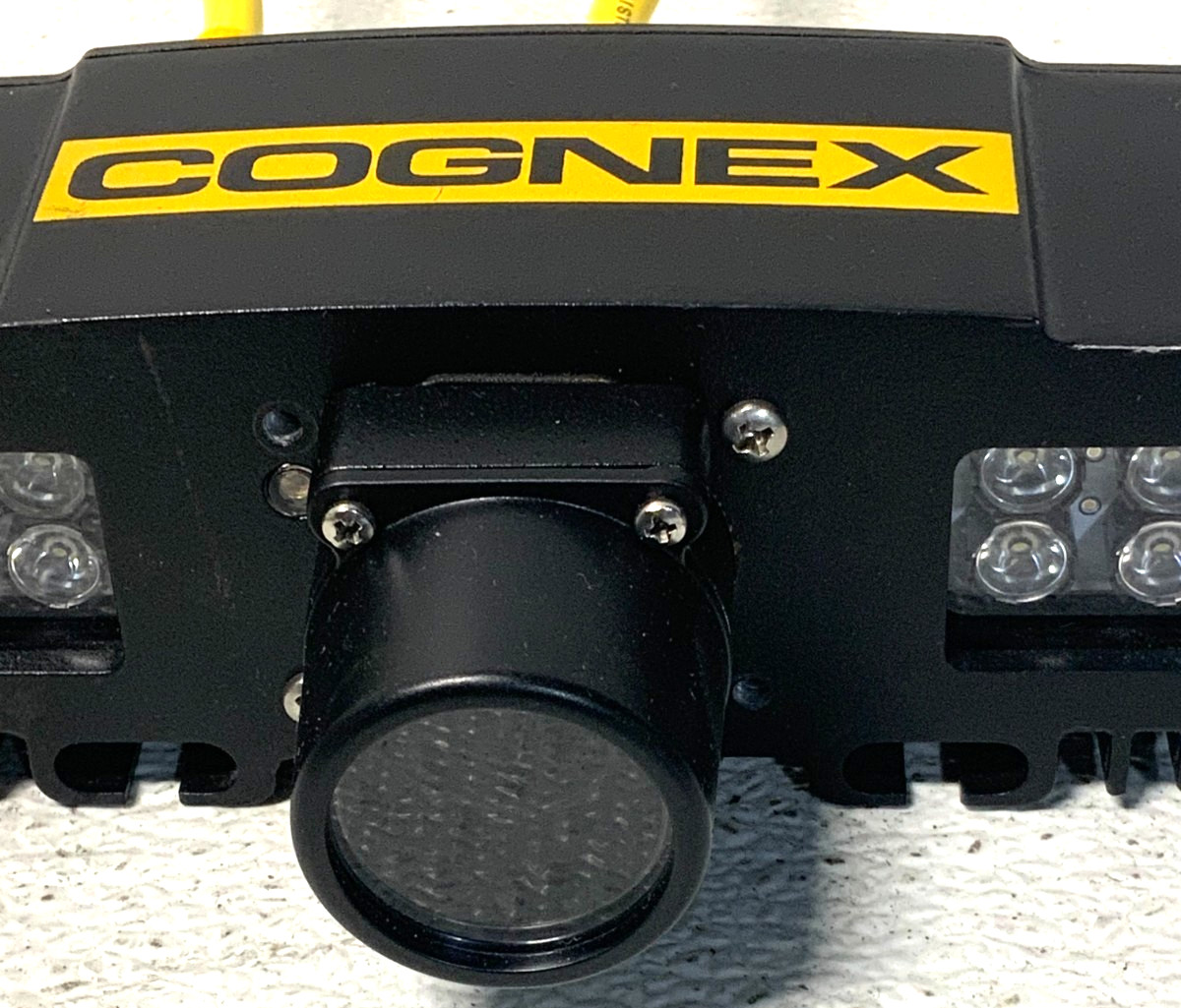 Cognex DM363X-L Barcode Reader Scanner w/ ODDM-302-WHI Smart Vision Lights 64B
