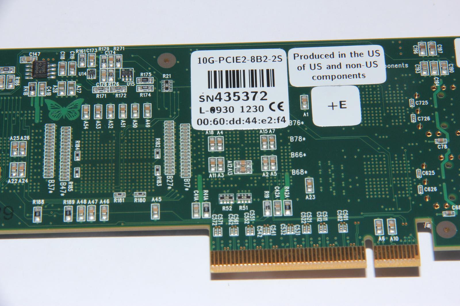 MYRICOM 10G-PCIE2-8B2-2S Dual 10Gb SFP Network Adapter with Full Size Bracket