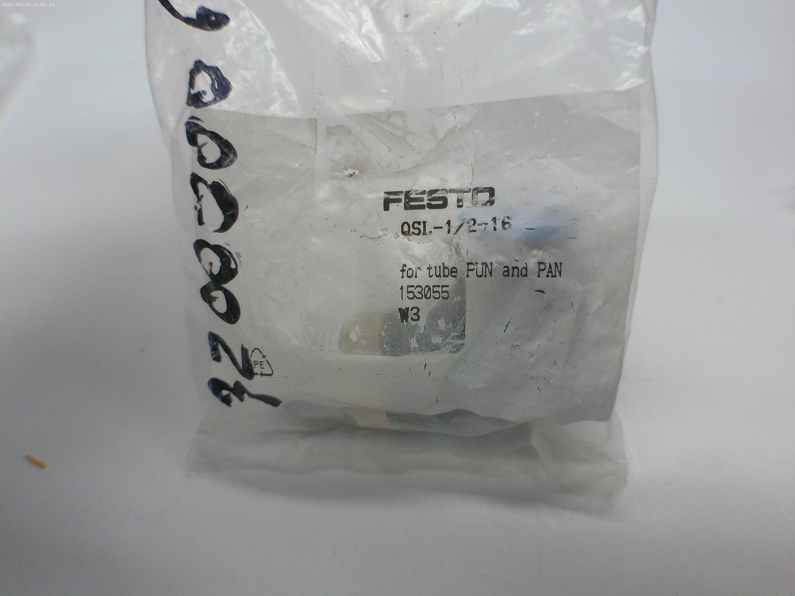 FESTO QSL-1/2-16 FITTING NSMP