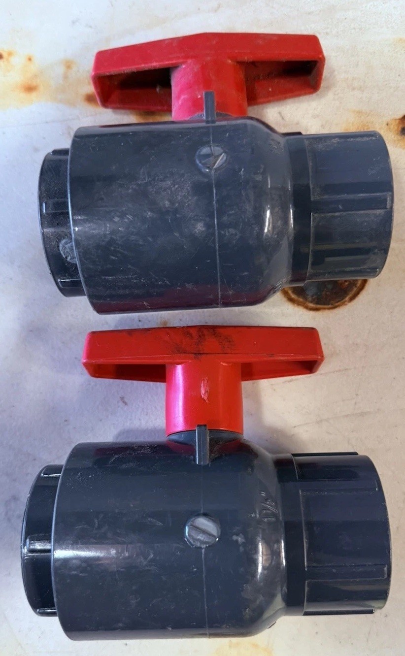 Spears 2122-015 1-1/2 PVC Compact Ball Valve SOC EPDM Please Read Description